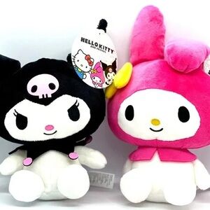 *BRAND NEW* Hello Kitty & Friends Sanrio Kuromi Black, White, Purple KawaiiPlush